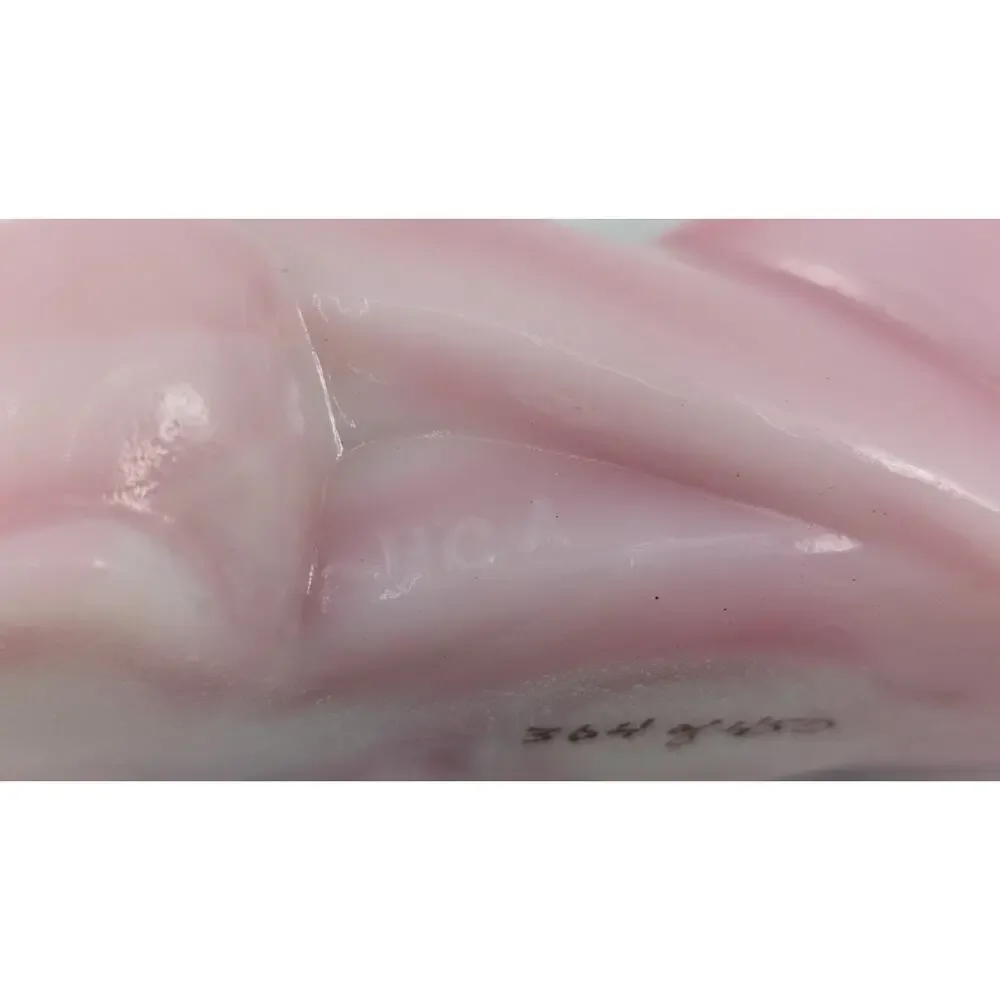 Heisey by Fenton Pink Rosalene Glass Panther Tiger Figurine Limited Edition #364 - Picture 10 of 10